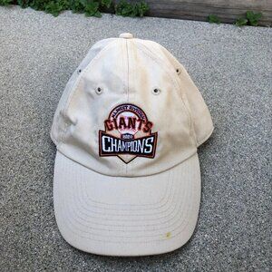 VTG 2020 NL West Champs San Francisco Giants Hat Men's Blue Wave MLB Khaki Cap​